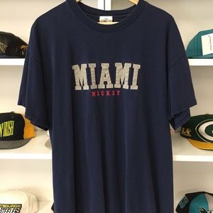 Vintage Mickey Mouse Disney Miami Shirt Sz XL